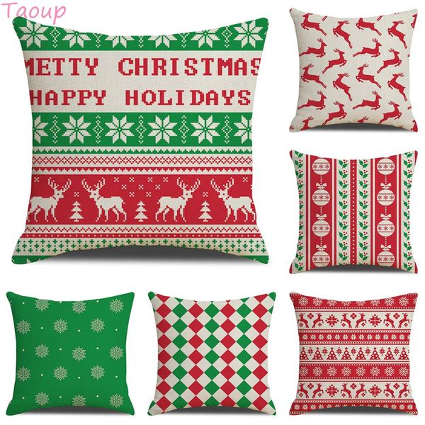 taoup xmas elk deer snowflake merry christmas pillow case xmas decor for home decor for christmas ornaments noel 2020 new year
taoup xmas elk deer snowflake merry christmas pillow case xmas decor for home decor for christmas ornaments noel 2020 new year