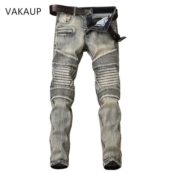 2020 fashion hip hop patch men retro jeans knee rap hole zipped biker jeans men loose slim destroyed torn ripped denim man, Blue
2020 fashion hip hop patch men retro jeans knee rap hole zipped biker jeans men loose slim destroyed torn ripped denim man, Blue