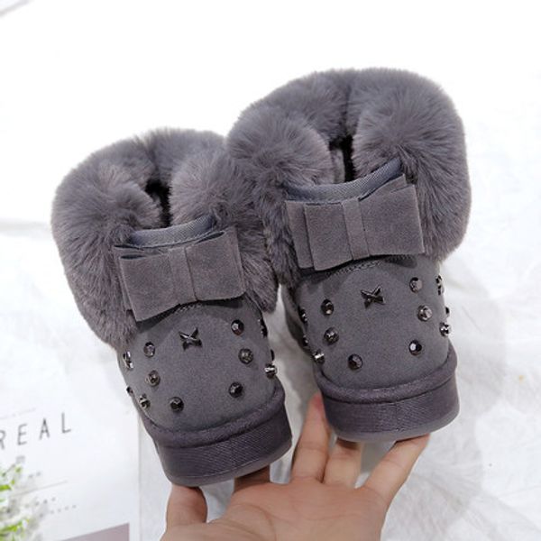 new style fashion thick fur women snow boots round toe waterproof female flat high winter boots sewing snow boots 3 color, Black
new style fashion thick fur women snow boots round toe waterproof female flat high winter boots sewing snow boots 3 color, Black