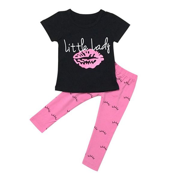 baby girls clothes suits short sleeve printed t shirt +pants 2pcs outfits kids girl clothes set, White
baby girls clothes suits short sleeve printed t shirt +pants 2pcs outfits kids girl clothes set, White
