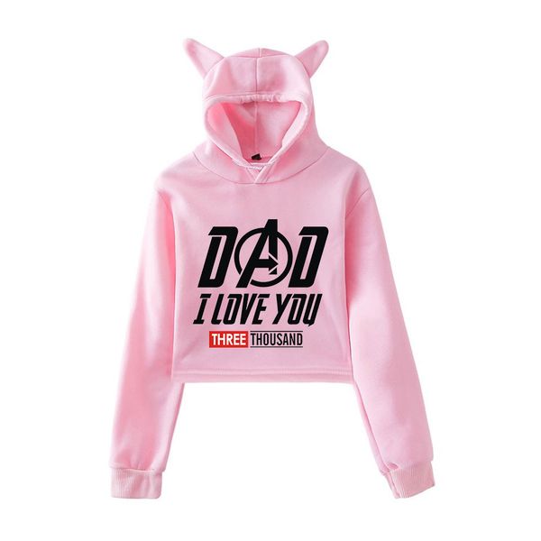 i love you 3000 print casual high street popular fashion basic navel hoodies sweatshirts cool cat ear hoodies sweatshirt women, Black
i love you 3000 print casual high street popular fashion basic navel hoodies sweatshirts cool cat ear hoodies sweatshirt women, Black