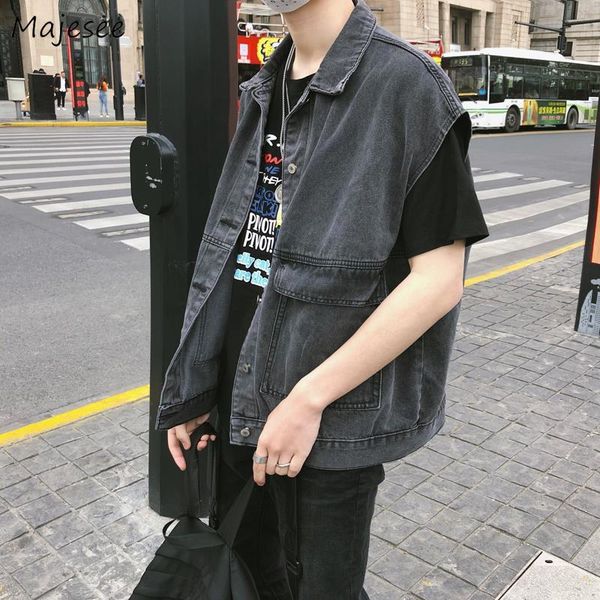 vests men denim vintage sleeveless all-match street style mens clothing loose waistcoat 3xl plus size fashion daily causal chic, Black;white
vests men denim vintage sleeveless all-match street style mens clothing loose waistcoat 3xl plus size fashion daily causal chic, Black;white