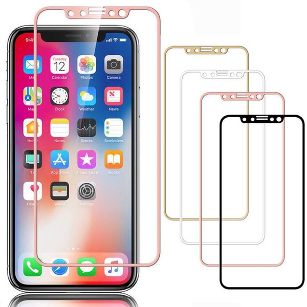 3d full cover tianium alloy metal edge real tempered gla premium phone creen protector guard film for iphone x max xr x 8 7 6 6 plu 
3d full cover tianium alloy metal edge real tempered gla premium phone creen protector guard film for iphone x max xr x 8 7 6 6 plu