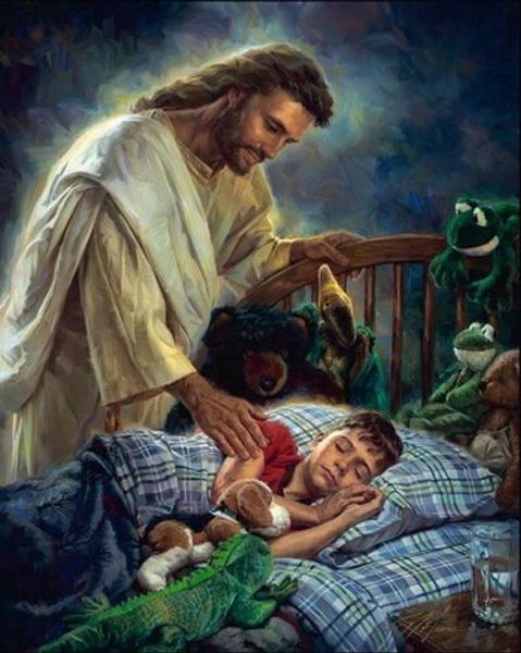 nathan greene - night watch jesus standing by boy's bedside home decor hd print oil painting on canvas wall art canvas pictures 200109
nathan greene - night watch jesus standing by boy's bedside home decor hd print oil painting on canvas wall art canvas pictures 200109