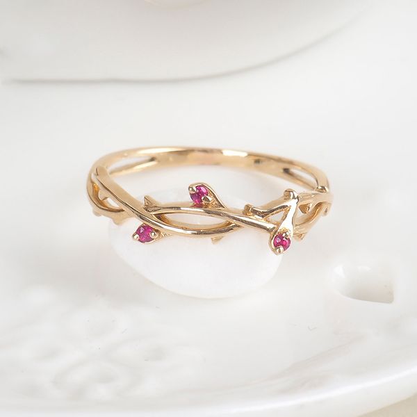 set red corundum ring small and exquisite woman plating 18k be engaged propose ring, Silver
set red corundum ring small and exquisite woman plating 18k be engaged propose ring, Silver