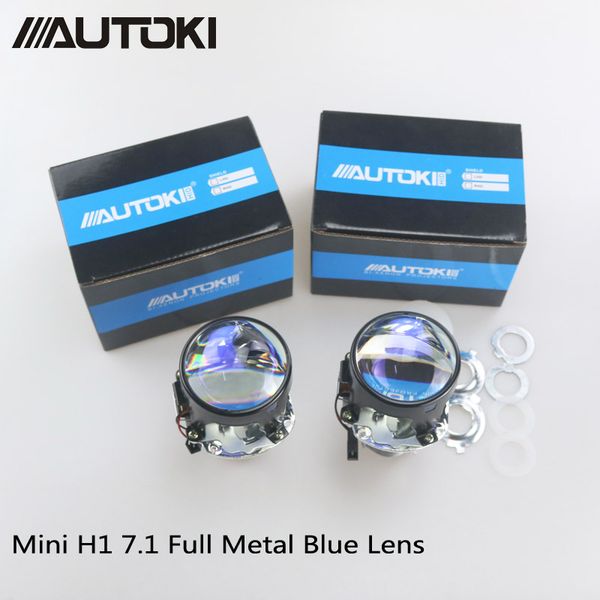 autoki car styling mini 2.5 inches hid bi xenon headlight projector blue lens retrofit diy h7 h4 headlamp lenses, use h1 bulbs
autoki car styling mini 2.5 inches hid bi xenon headlight projector blue lens retrofit diy h7 h4 headlamp lenses, use h1 bulbs