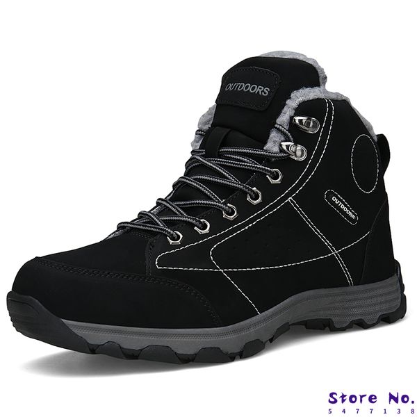 high shoes winter men's boots casual sneakers lace up safety work man snow booties big size 46 chaussures homme, Black
high shoes winter men's boots casual sneakers lace up safety work man snow booties big size 46 chaussures homme, Black