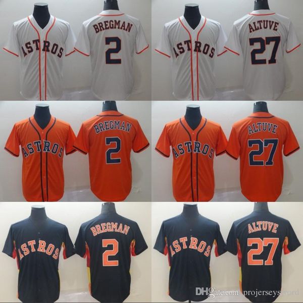 Mens Houston Jersey 27 Jose Altuve 2 Alex Bregman Cool Base 100% Stitched Astros Baseball Jerseys Cheap Fast Shipping S-XXXL
Mens Houston Jersey 27 Jose Altuve 2 Alex Bregman Cool Base 100% Stitched Astros Baseball Jerseys Cheap Fast Shipping S-XXXL