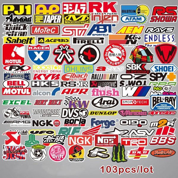103pcs lot pack car stickers for graffiti car covers skateboard snowboard bmw mercedes motorcycle bike lapjeep car styling accessories
103pcs lot pack car stickers for graffiti car covers skateboard snowboard bmw mercedes motorcycle bike lapjeep car styling accessories