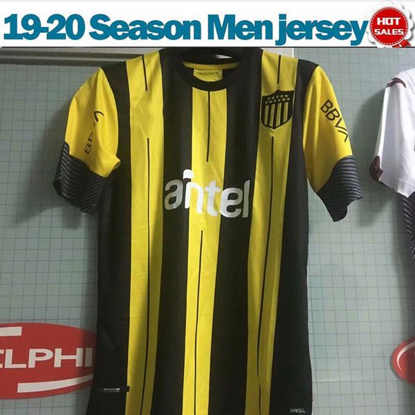 2020 club atlético penarol home soccer jerseys 19/20 black yellow soccer shirts short sleeves football uniforms
2020 club atlético penarol home soccer jerseys 19/20 black yellow soccer shirts short sleeves football uniforms