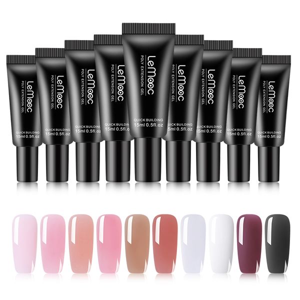 lemooc 15ml extend uv jelly poly building finger extension crystal gel nail art gel 20ml liquid slip solution nail manicure, Red;pink
lemooc 15ml extend uv jelly poly building finger extension crystal gel nail art gel 20ml liquid slip solution nail manicure, Red;pink