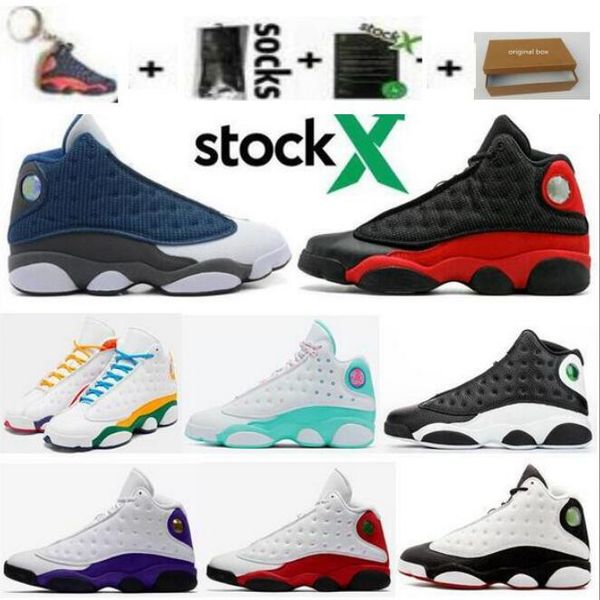 with box mens and womens basketball shoes sneakers 13s xiii black cat hyper royal chicago red for men brand us13 sports shoes
with box mens and womens basketball shoes sneakers 13s xiii black cat hyper royal chicago red for men brand us13 sports shoes