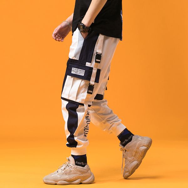 fashion brand spring mens harem pants streetwear jogger ribbons trousers men hip hop sweatpants trousers letter printed cargo harem pants, Black
fashion brand spring mens harem pants streetwear jogger ribbons trousers men hip hop sweatpants trousers letter printed cargo harem pants, Black