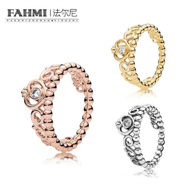 fahmi 100% 925 sterling silver shine my princess tiara ring rose gold exquisite lucky charming charm ing, Slivery;golden
fahmi 100% 925 sterling silver shine my princess tiara ring rose gold exquisite lucky charming charm ing, Slivery;golden