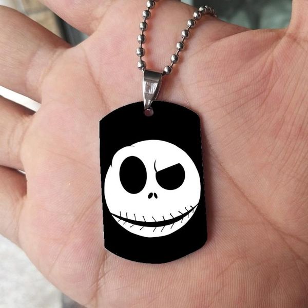 suteyi halloween necklaces black stainless steel nightmare before christmas jack skellington pendant necklace engraved jewelry, Silver
suteyi halloween necklaces black stainless steel nightmare before christmas jack skellington pendant necklace engraved jewelry, Silver