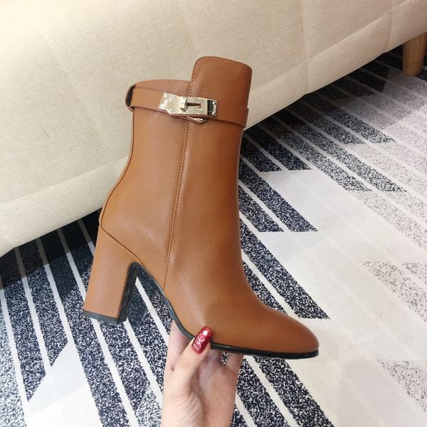 new 2019 premium oat cowhide lady's side zipper boots classic high-heeled ankle boots knight boot fashion boots, Black
new 2019 premium oat cowhide lady's side zipper boots classic high-heeled ankle boots knight boot fashion boots, Black