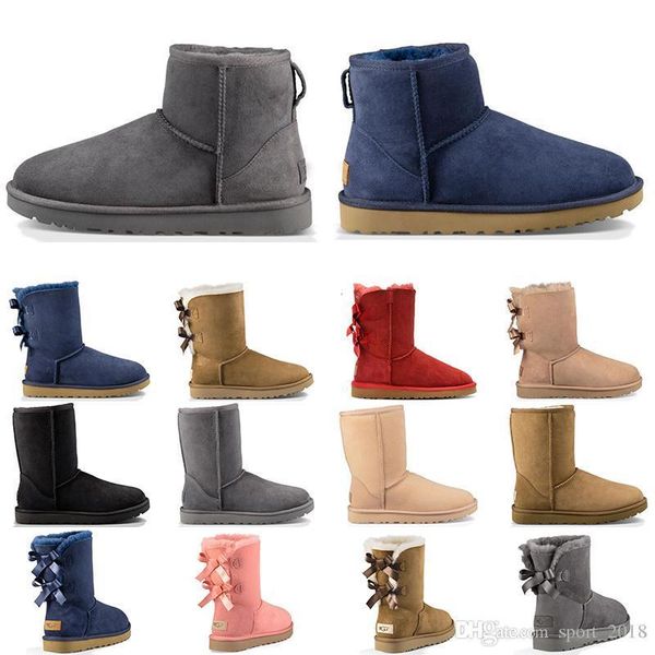 2019 new arrival luxury designer australia women winter snow boots classic ankle kneel shoes short bow fur boot black chestnut fashion size
2019 new arrival luxury designer australia women winter snow boots classic ankle kneel shoes short bow fur boot black chestnut fashion size