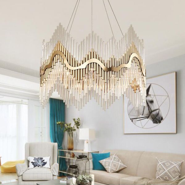 crystal rod led pendant light custom style new classic brief pendant light luxury crystal decorative lighting
crystal rod led pendant light custom style new classic brief pendant light luxury crystal decorative lighting