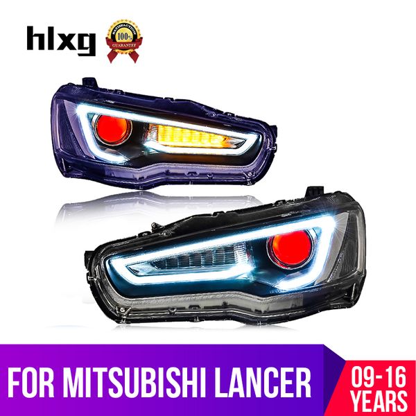 hlxg car headlight assembly for mitsubishi lancer 2009-2016 led drl turn signal xenon hid projector lens plug & play auto lamps
hlxg car headlight assembly for mitsubishi lancer 2009-2016 led drl turn signal xenon hid projector lens plug & play auto lamps