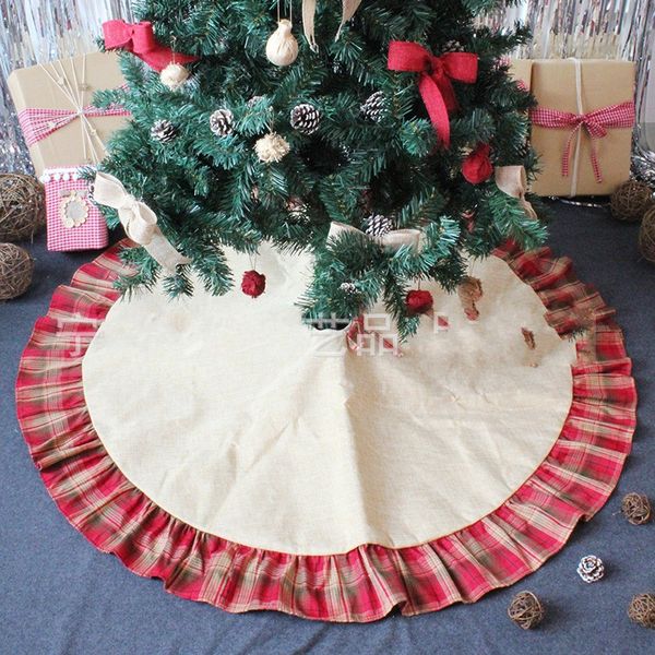 christmas tree skirts bowknot patchwork home pad red lattices linen ornament festival supplies decoration 26 5zt hh
christmas tree skirts bowknot patchwork home pad red lattices linen ornament festival supplies decoration 26 5zt hh