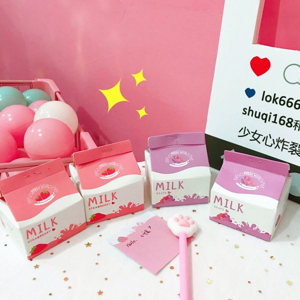 230 sheets strawberry grape milk box removable convenience paper memo pad note stationery memorandum student writing supply
230 sheets strawberry grape milk box removable convenience paper memo pad note stationery memorandum student writing supply