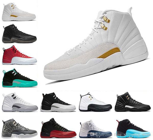basketball shoes 12 12s bordeaux dark grey wool white flu game unc gym red taxi gamma french blue suede sneakers sports size 8-13
basketball shoes 12 12s bordeaux dark grey wool white flu game unc gym red taxi gamma french blue suede sneakers sports size 8-13
