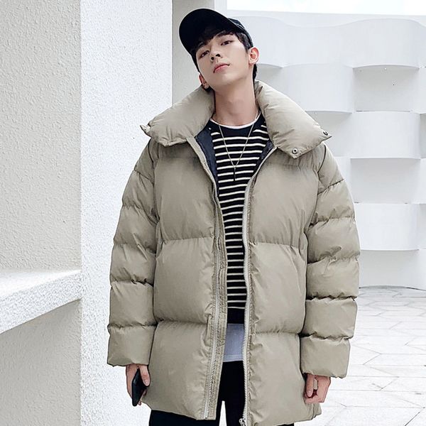 new winter coat men's warm thick fashion parka men solid color casual long jacket man streetwear loose cotton jacket men s-2xl, Black
new winter coat men's warm thick fashion parka men solid color casual long jacket man streetwear loose cotton jacket men s-2xl, Black