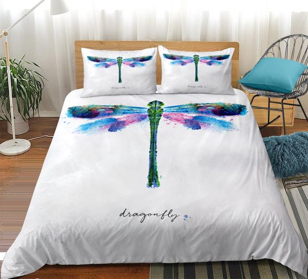 3d dragonfly pattern duvet cover set white bedding set 3pcs kid teen bedding ultra soft bed king home textiles
3d dragonfly pattern duvet cover set white bedding set 3pcs kid teen bedding ultra soft bed king home textiles