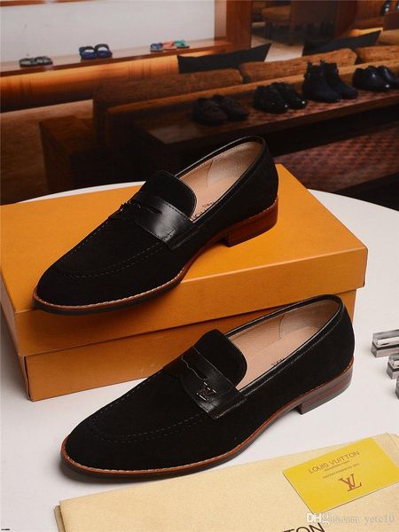 20mm loafers man wedding shoes dress shoes man formal coiffeur british shoes man elegant luxury brands sepatu slip on pria ayakkabi madaoi, Black
20mm loafers man wedding shoes dress shoes man formal coiffeur british shoes man elegant luxury brands sepatu slip on pria ayakkabi madaoi, Black