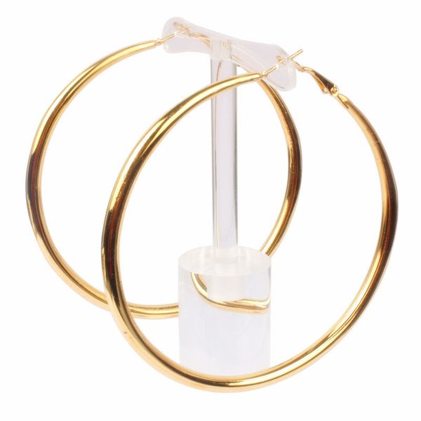 2016 fashion big round hoop earrings brincos boucle oreille gold color smooth polish earrings for women engagnment 7cm, Golden;silver
2016 fashion big round hoop earrings brincos boucle oreille gold color smooth polish earrings for women engagnment 7cm, Golden;silver