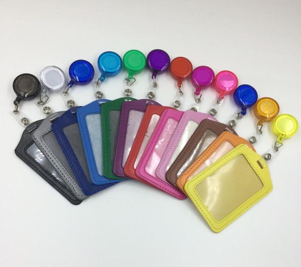 credit card holders without zipper bus id holders identity red yellow blue badge with retractable reel, Brown;gray
credit card holders without zipper bus id holders identity red yellow blue badge with retractable reel, Brown;gray
