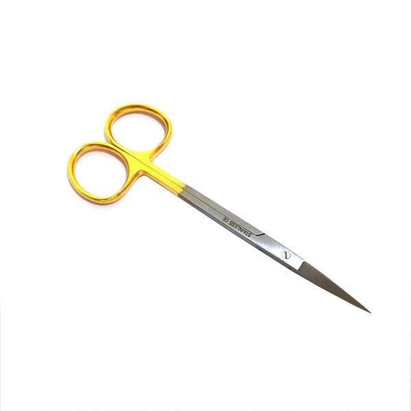 uvet 2pcs medical surgical scissors stainless steel gold handle 12cm pointed nurse scissors other pet supplies
uvet 2pcs medical surgical scissors stainless steel gold handle 12cm pointed nurse scissors other pet supplies