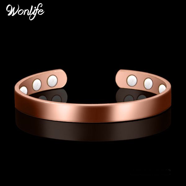 wonlife healthy copper magnetotherapy bangle women jewelry new fashion bio energy magnet bracelets & bangles men&women jewelry, Black
wonlife healthy copper magnetotherapy bangle women jewelry new fashion bio energy magnet bracelets & bangles men&women jewelry, Black