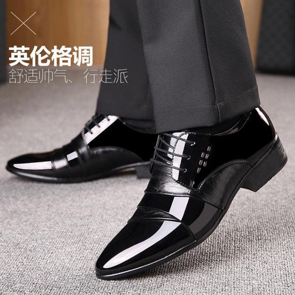 italian men patent leather dress shoes black patchwork pointed toe lace up derby shoes formal wedding british business suit shoe
italian men patent leather dress shoes black patchwork pointed toe lace up derby shoes formal wedding british business suit shoe