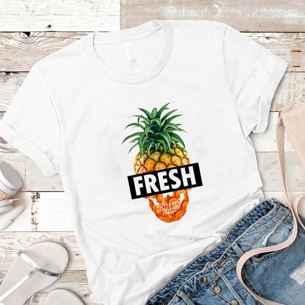 women shirt womens fresh pineapple fruit letters graphic ladies female mujer camisa tshirt tees printed clothes t-shirt, White
women shirt womens fresh pineapple fruit letters graphic ladies female mujer camisa tshirt tees printed clothes t-shirt, White