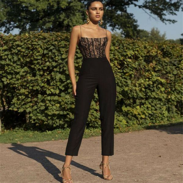 new lladies summer strappy jumpsuits women fashion lace patchwork sleeveless high street jumpsuit playsuit summer romper hot, Black;white
new lladies summer strappy jumpsuits women fashion lace patchwork sleeveless high street jumpsuit playsuit summer romper hot, Black;white