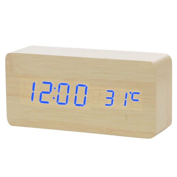 2019 new voice control led alarm clock , digital thermometer wooden backlight wood retro glow clock table luminous alarm clocks
2019 new voice control led alarm clock , digital thermometer wooden backlight wood retro glow clock table luminous alarm clocks