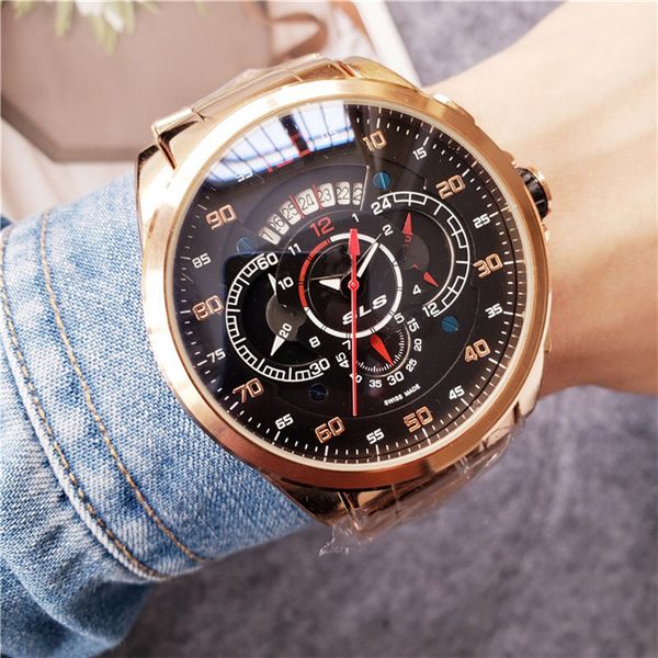 men's quartz automatic luxury watch luxury fashion belt calendar all dial work selling men's gift watches, Slivery;brown
men's quartz automatic luxury watch luxury fashion belt calendar all dial work selling men's gift watches, Slivery;brown
