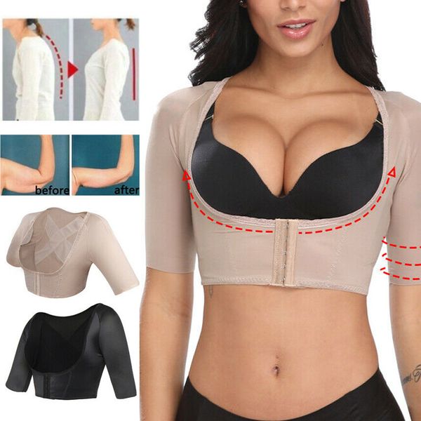 newly women upper arm shaper compression posture shaper shapewear body do99, Black;white
newly women upper arm shaper compression posture shaper shapewear body do99, Black;white