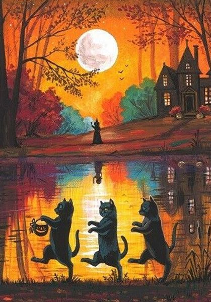 oil painting on canvas ryta witch black cat autumn halloween haunted house art wall art canvas home decor large pictues for living room
oil painting on canvas ryta witch black cat autumn halloween haunted house art wall art canvas home decor large pictues for living room
