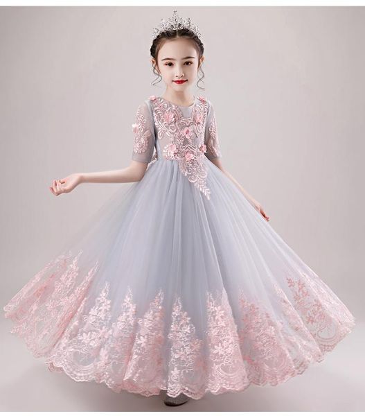 new girl princess ball gown wedding tutu dresses long gown kids party flower girl dresses children evening prom frocks, Red;yellow
new girl princess ball gown wedding tutu dresses long gown kids party flower girl dresses children evening prom frocks, Red;yellow