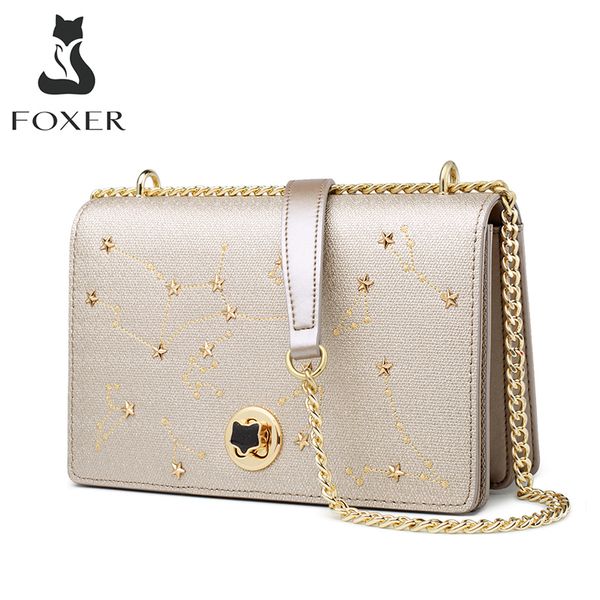foxer шикарные дамы luxury посланника плеча сумки женщин shinning star лепестковые сумки split leather fashion crossbody organ
foxer шикарные дамы luxury посланника плеча сумки женщин shinning star лепестковые сумки split leather fashion crossbody organ