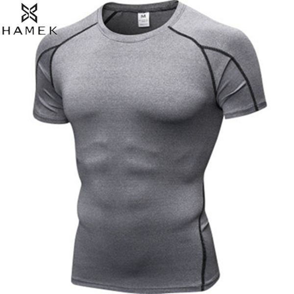 men compression summer running shirts high elastic quick dry training fitness t-shirts basketball football short sleeved shirts, Black;blue
men compression summer running shirts high elastic quick dry training fitness t-shirts basketball football short sleeved shirts, Black;blue