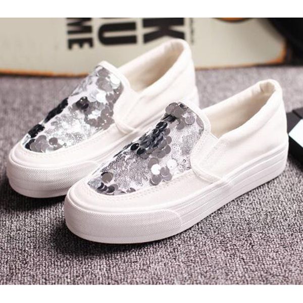 women flats loafers bling sequins casual sneaker espadrilles ladies shoe platform shoes women's fashion zapatillas mujer fa202, Black
women flats loafers bling sequins casual sneaker espadrilles ladies shoe platform shoes women's fashion zapatillas mujer fa202, Black