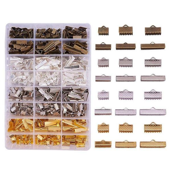 680 pcs 6 size 4 color ribbon ends bracelet bookmark pinch crimp clamp end findings cord ends fasteners clasp crimp jewelry
680 pcs 6 size 4 color ribbon ends bracelet bookmark pinch crimp clamp end findings cord ends fasteners clasp crimp jewelry