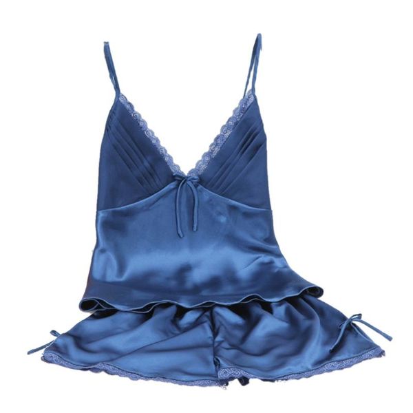 2019 night pyjamas women satin v neck sling sleepwear lingerie lace bowknot nightdress underwear new sleepwear women, Blue;gray
2019 night pyjamas women satin v neck sling sleepwear lingerie lace bowknot nightdress underwear new sleepwear women, Blue;gray