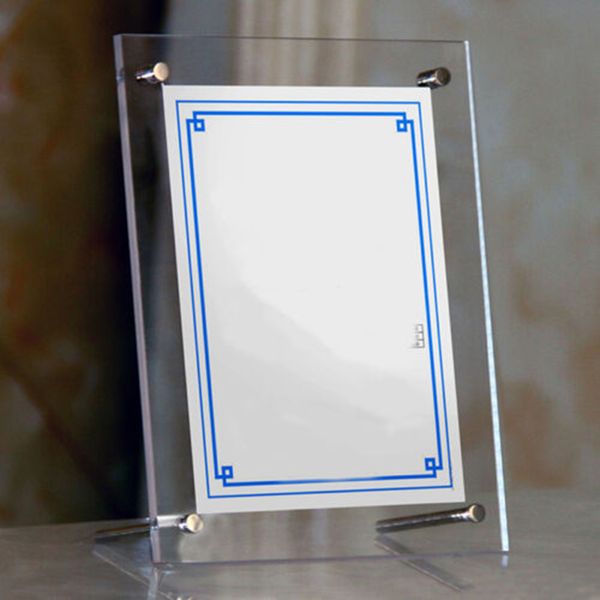 clear paper p frame transparent acrylic p frame picture poster holder display stand home decor
clear paper p frame transparent acrylic p frame picture poster holder display stand home decor
