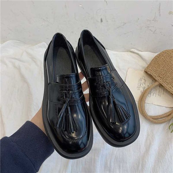 korean shoes round toe casual female sneakers shallow mouth shose women slip-on women's moccasins british style 2019 new dress, Black
korean shoes round toe casual female sneakers shallow mouth shose women slip-on women's moccasins british style 2019 new dress, Black