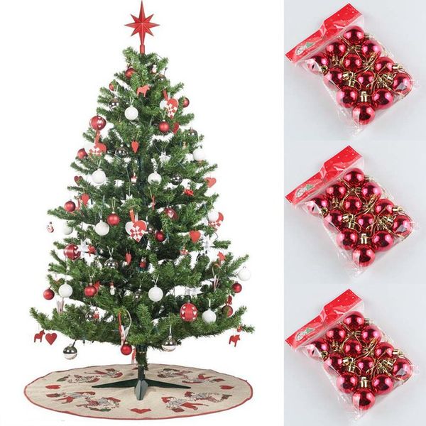 12pcs / set 3сма рождественской елки xmas шары украшение мода безделушка висячей партия падение подвесок для diy xmas партии
12pcs / set 3сма рождественской елки xmas шары украшение мода безделушка висячей партия падение подвесок для diy xmas партии