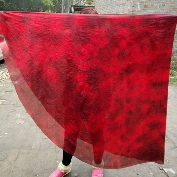 half-circle 100% real silk belly dancing veils nice gradient tie-dyed dancing silk hand scarf veils belly dance accessory, Black;red
half-circle 100% real silk belly dancing veils nice gradient tie-dyed dancing silk hand scarf veils belly dance accessory, Black;red